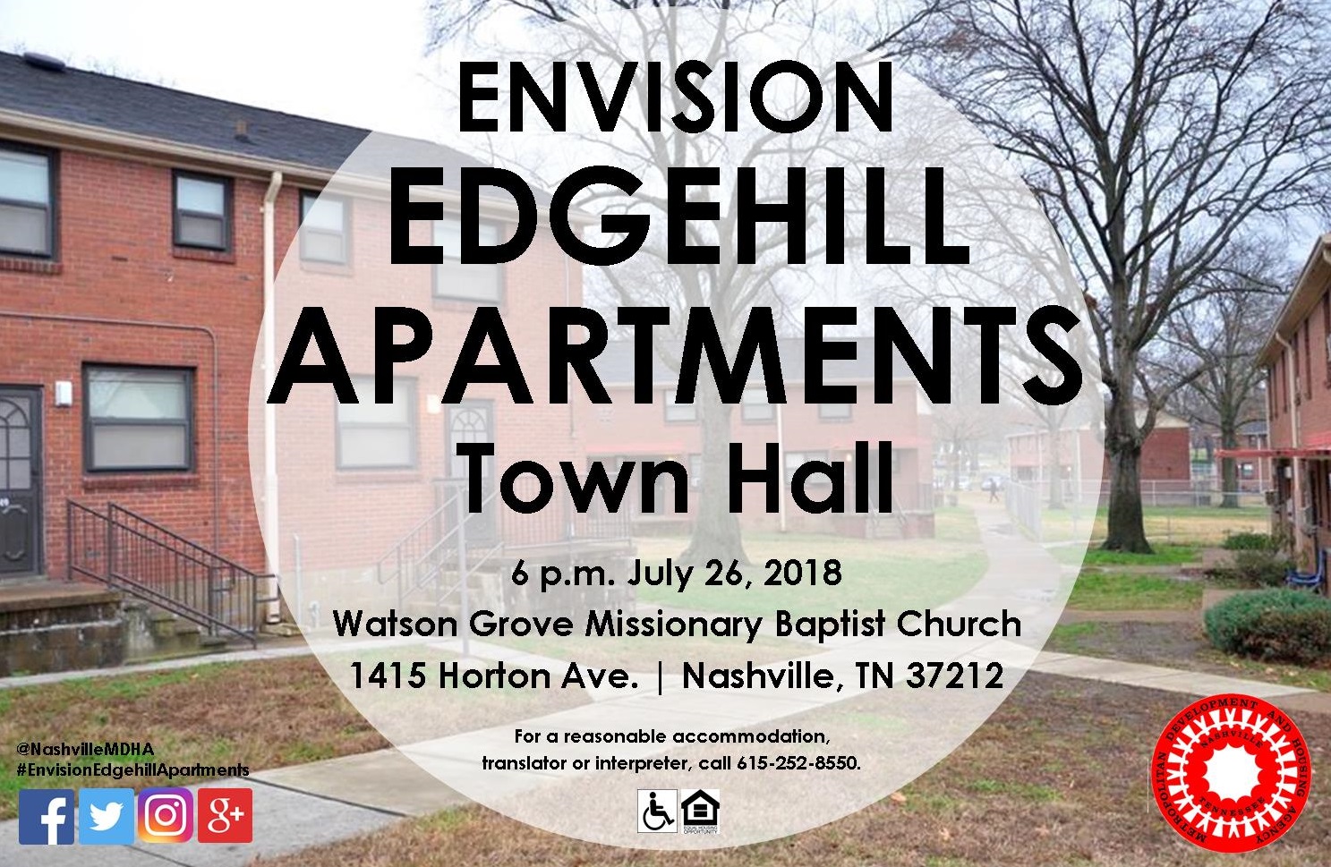 Metropolitan Development and Housing Agency envisionedgehill